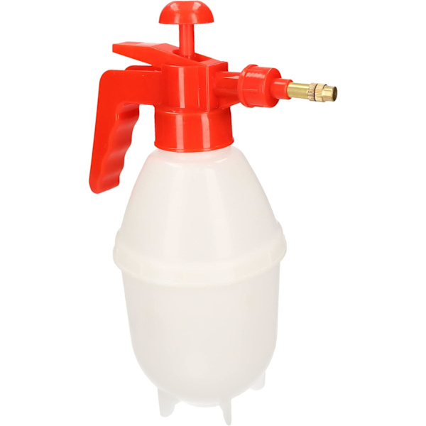 0,8L trykksprøyte med justerbar dyse for spraying av planter.