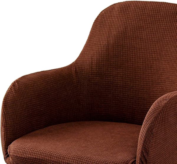 Stretch stolsöverdrag för matsal, kontor (kaffe)