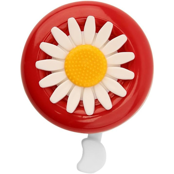 1PC Röd Cykelklocka för Barncykelklocka FlickorLiten Daisy Mönster