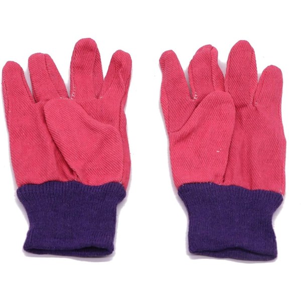 Barnens trädgårdsredskap set, barnens trädgårdsredskap set, vattenkanna set, handskar, murslev, spade, kratta, gårdspåse och barnklänning (rosa)