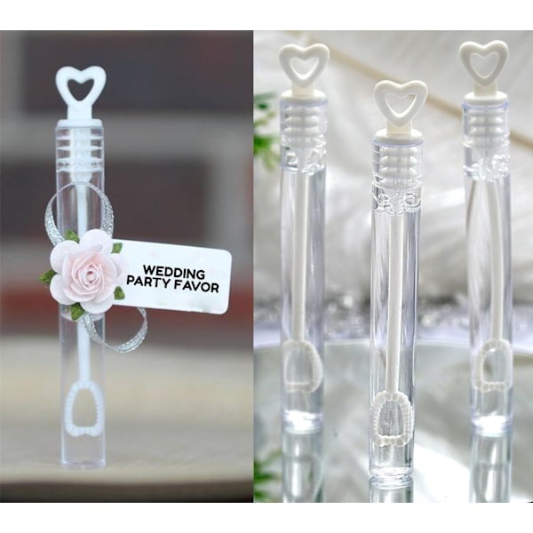 36-pack minihjärtformade bubbelpinnar – Perfekta bubbelpinnar för festliga tillfällen