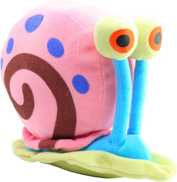Spongebob - Plysch Gary Bob the Sponge 8'66/22cm Kvalitet Mjuk