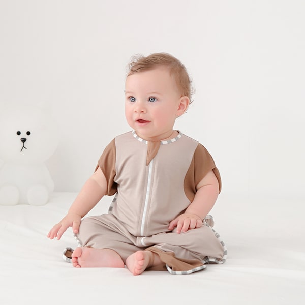 Baby sovepose, 2-pakning, pustende bærbart teppe Swaddle fo