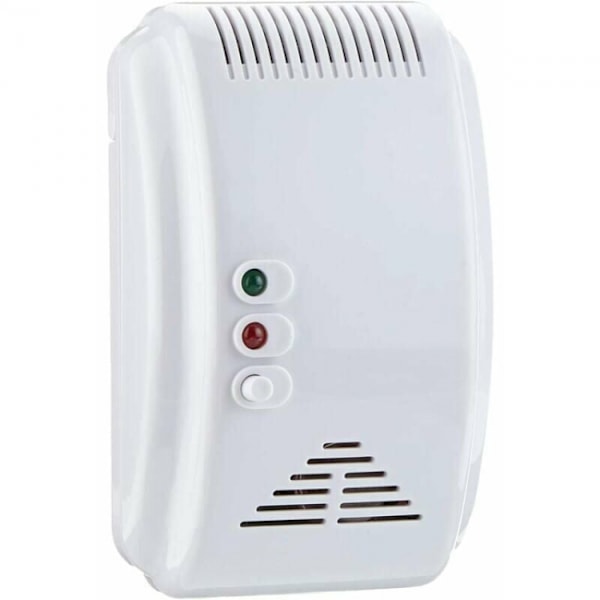 (Vit) 115x75x35mm 220V Naturlig och sövande gasdetektor