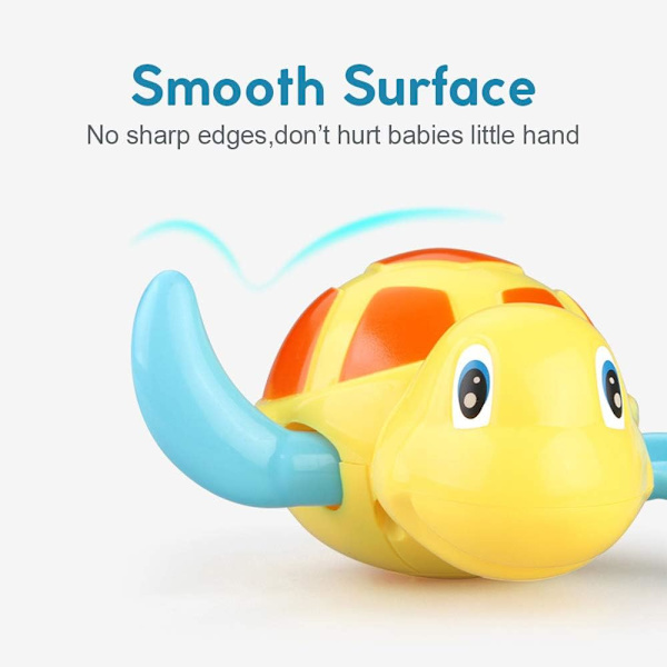 Barnpoolleksaker, Baby Fun Urverk Simleksak Badleksaker Sköldpadda, Cut