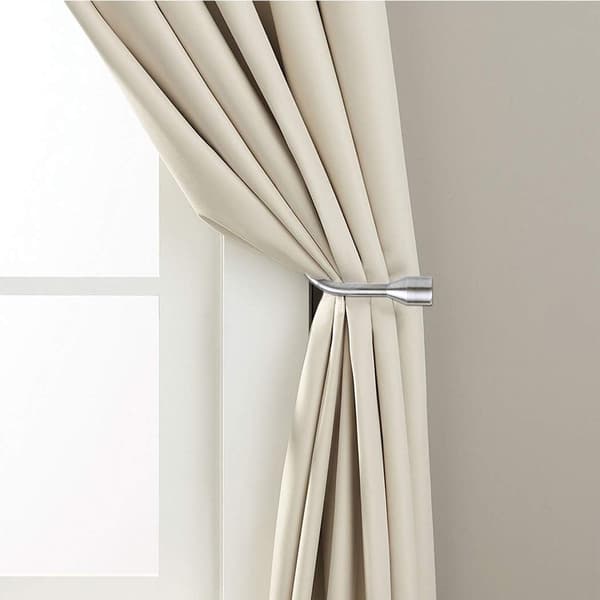 Gardinklips U-design krok i metall