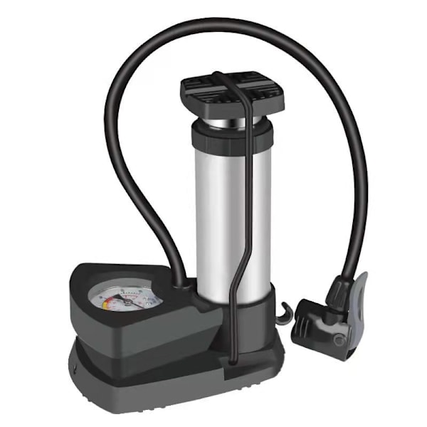 Mini-pyöräpumppu AV/DV/SV-venttiileille MTB E-Bike Racing, jalkapumppu