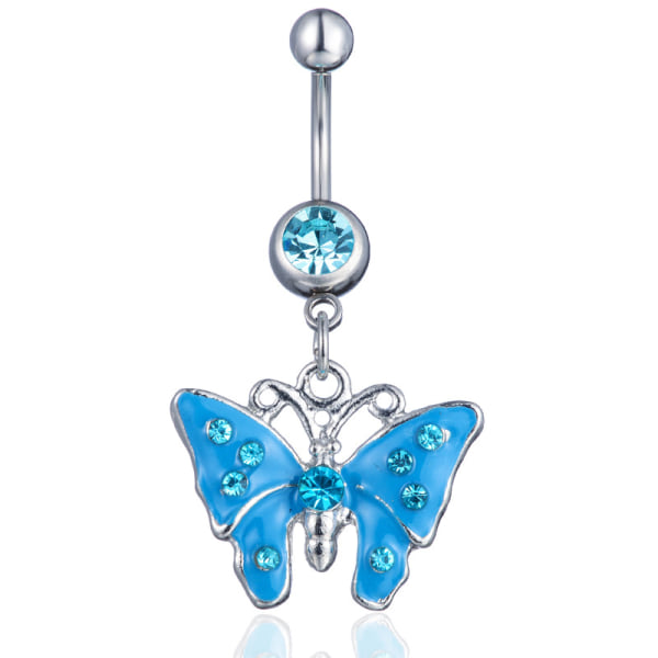 “Baby On Board” BioFlex Graviditets Navle Dangle Mave Ring,