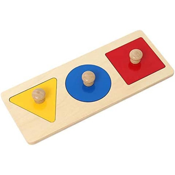 Baby Legetøj Puslespil Farve Multi-Form Puslespil til 6-12 Måneder,