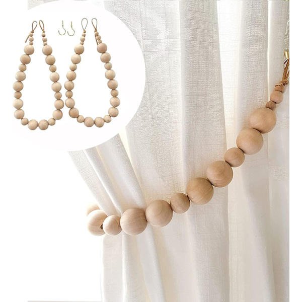 Gardinstop i Boho-stil