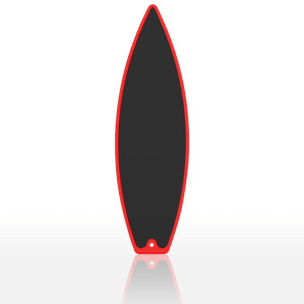 Finger Surfboard - Rad Looking Fingerboard Toy - Surf The Wind - Minibrett for barn og surfere som ønsker å finpusse surfeferdighetene sine (Red Shred)