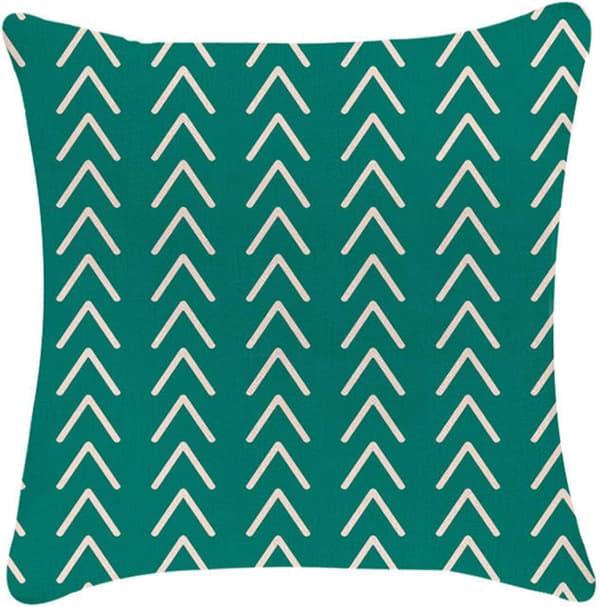 4 stk. dekorative pudebetræk sofa pudebetræk linned sofa cush