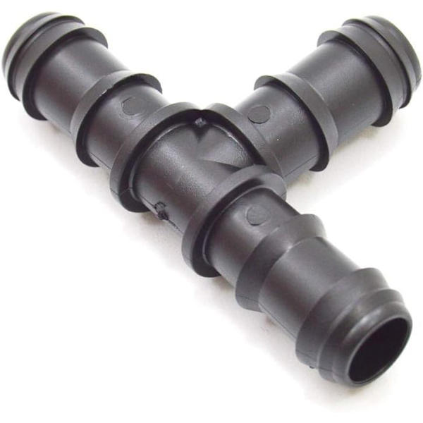 Slangeforbindelser til 20 mm vandingssystem (T-stykke)
