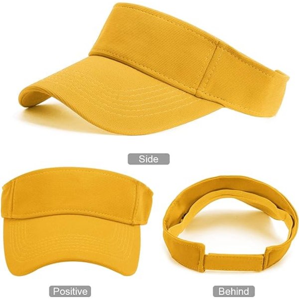 Visor Cap Dam - Golfkeps, Visor Solkeps Justerbar Herr Sport H