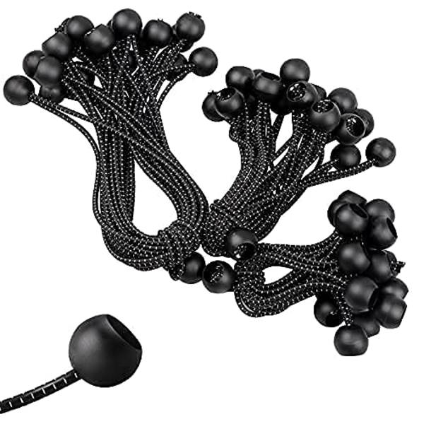 20 stk gummistrekker med ball, 6 stk x 10 cm + 8 stk x 15 cm + 6 stk x 20 cm