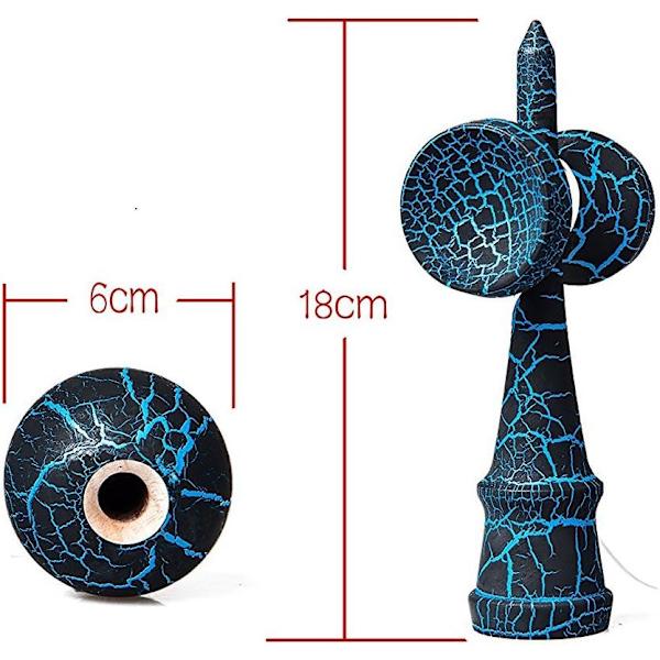 Kendama japansk sprickfärg Kendama leksak bollspel för barn leksak W