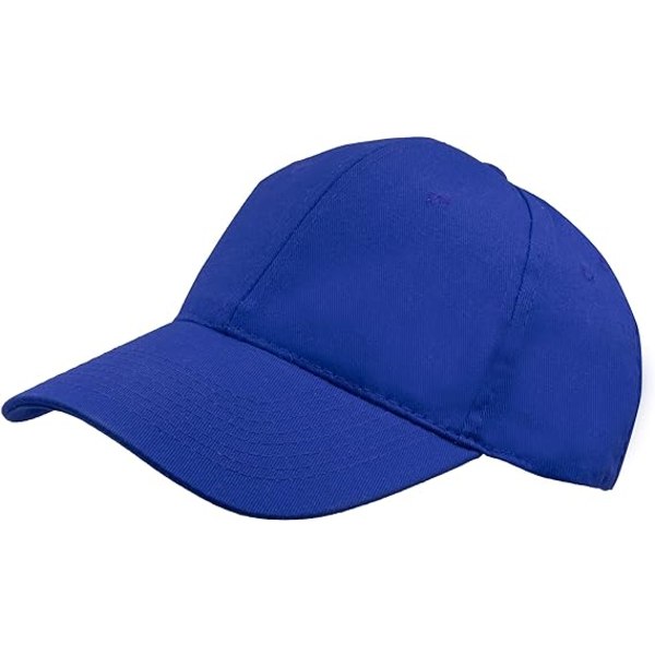 Justerbar färgad bomulls unisex basebollkeps | Hatt med skärm för