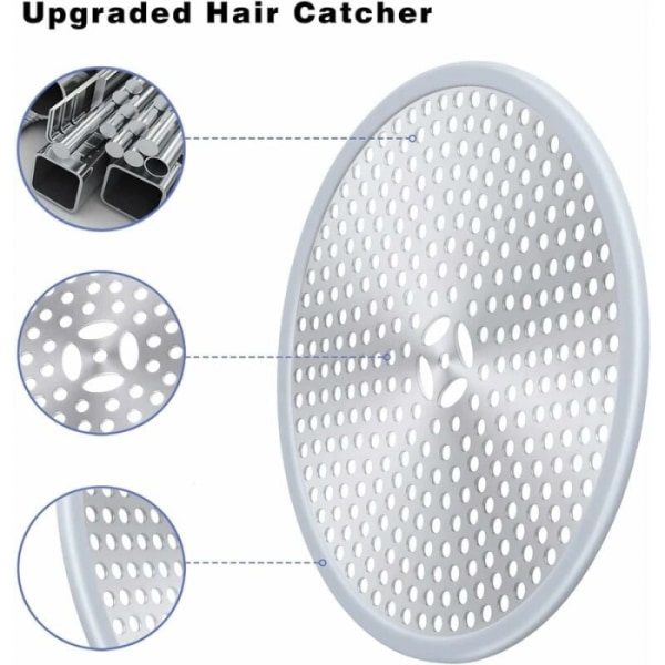 Duschfilter, hårfilter, duschinsatsfilter, hårsydd