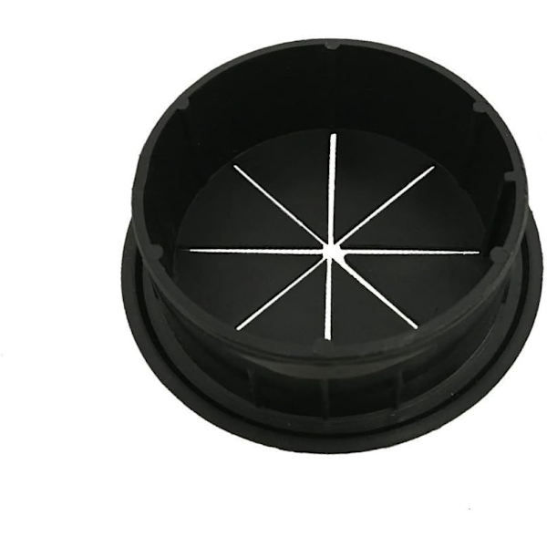 Sæt med 3 fleksible kabelgennemføringer i plast, 60 mm i diameter - Sort