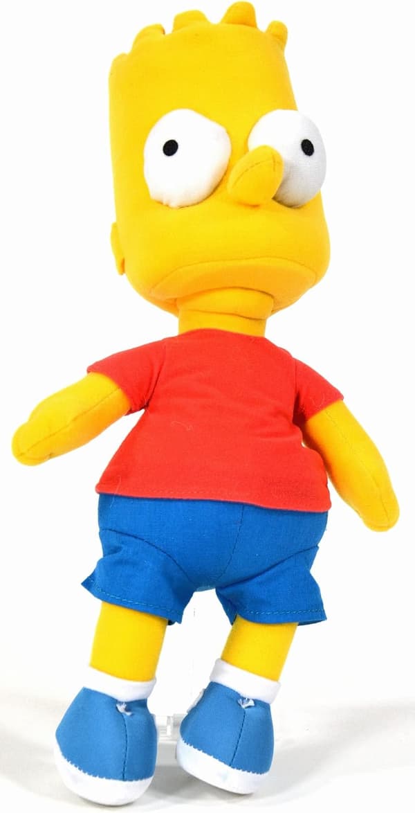 United Labels - Plysj - Simpson Bart - 38 Cm
