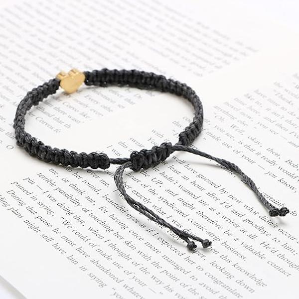Hjerte Initial Armbånd til Kvinder - 26 Bogstaver Initial Vedhæng Armbånd