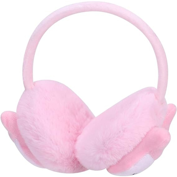 1 stk Pink Lake Vintervarme Øreværn til børn Cute Fox Pattern Plus