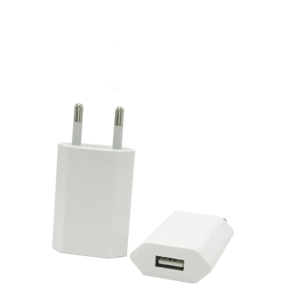 2-pak lader for iPhone / Samsung etc. 5V / 1A