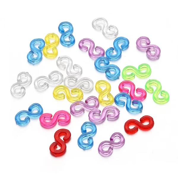 Loom Bands Kit - 4400 stk. i 22 farver Multicolor