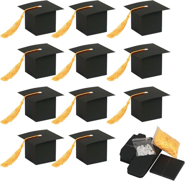30 st examensgodisboxar Kraft presentask formad examenshatt