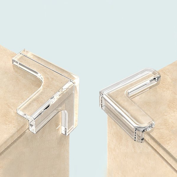Baby Protective Desk Corner Protector Furniture Clear Silicone Co