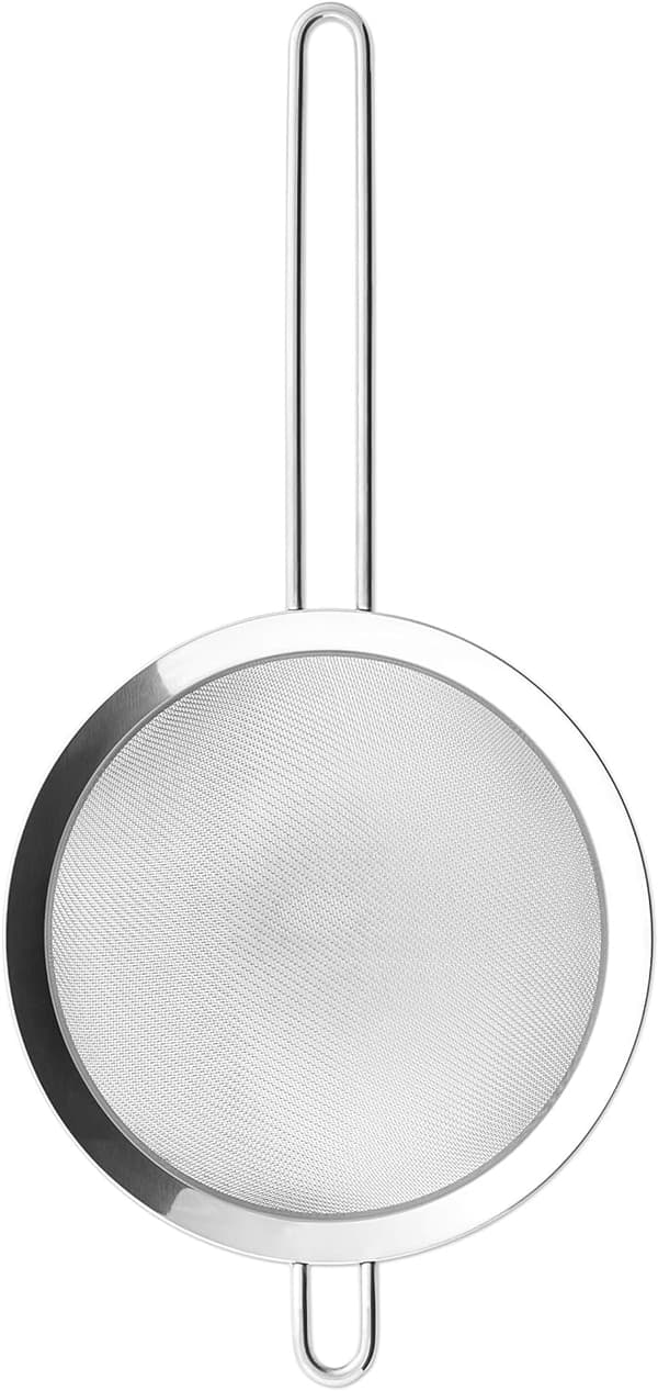 Brilliant rostfritt stål te sil diameter (18mm)