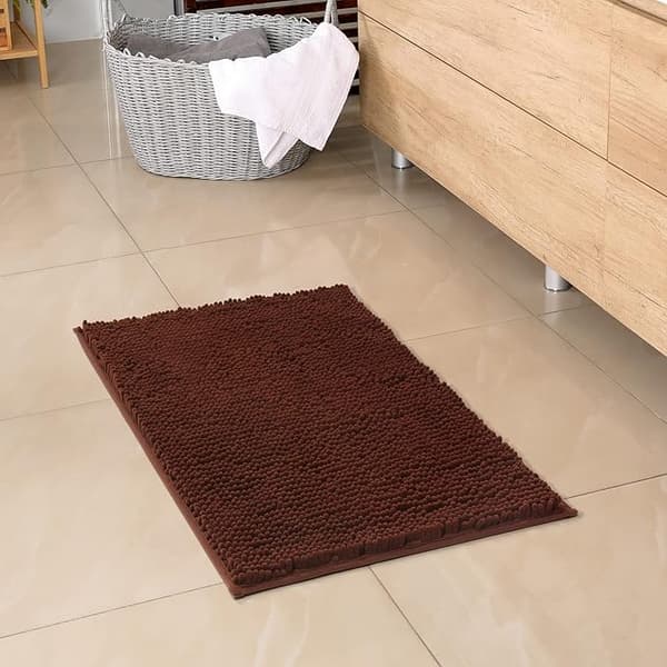 214 Pack Chenille Badrumsmatta Absorberande Mikrofiber Halkskydd Quic