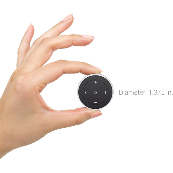 Bluetooth-mediaknapp kompatibel med iPhone 11 Plus Max/11 Plus