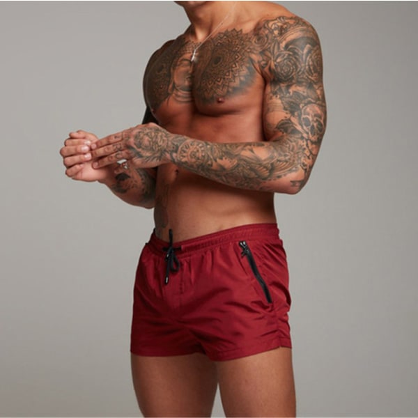 Herre Svømme Shorts, Herre Svømme Trunks Boxer Trunks Shorts Spor