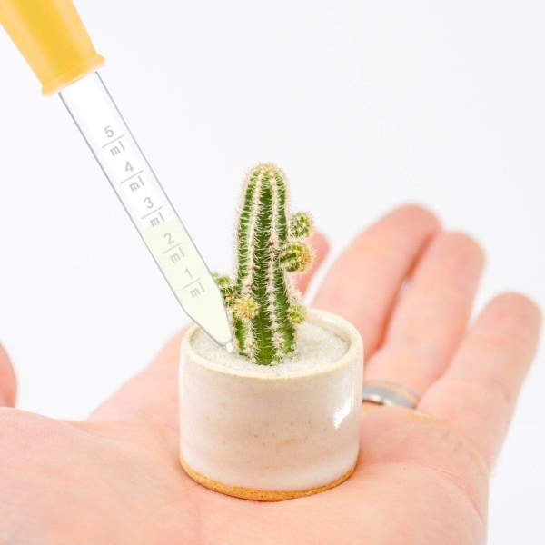 5 ml graderade pipetter i plast och 1 rengöringsborste, pipett