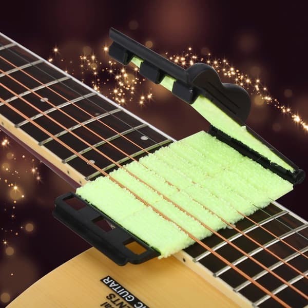 Gitarstrengrenser, gitarstreng og halsrenser