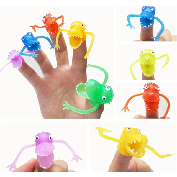 Monster Fingerdocka Leksak för Barn, Festgåva, Rolig Leksak, Fingerdocka