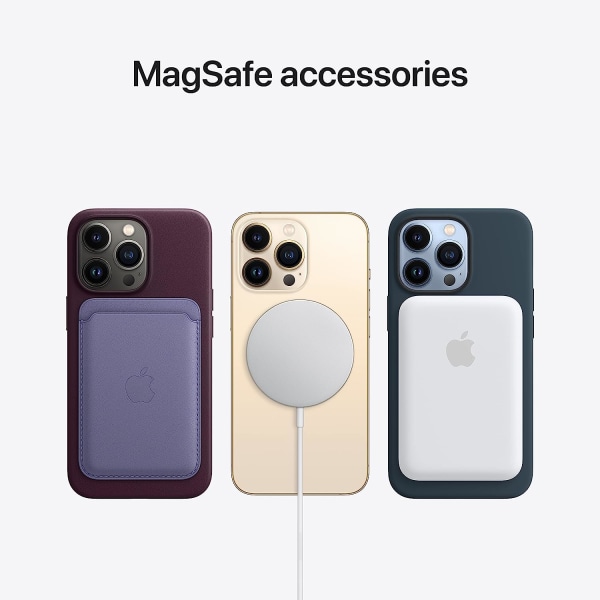 Apple silikondeksel med MagSafe (for iPhone 13 Pro) - oransje