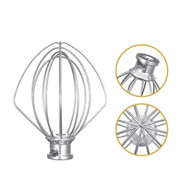 Rostfri visp 5k452ww för Kitchenaid matberedare