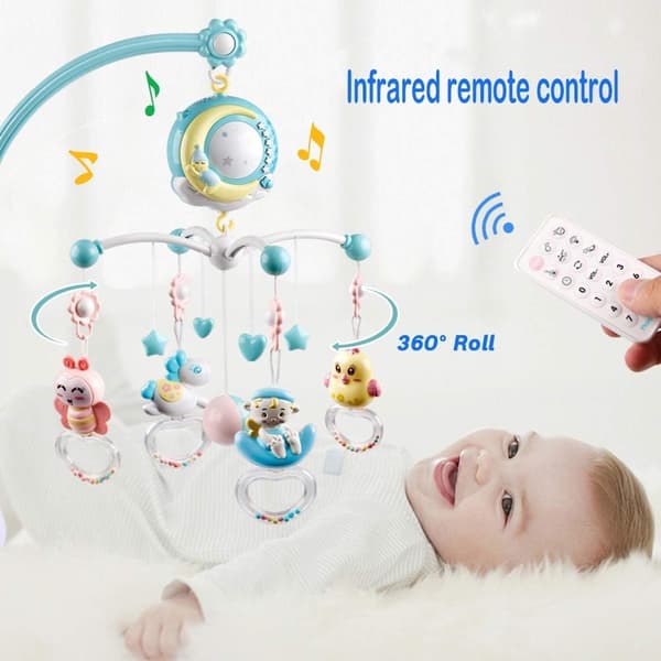 Babymobiltelefon med timerfunksjon, projektor