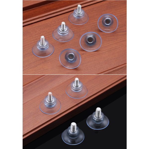 4 x sugkoppar Ø 32 mm med gänga