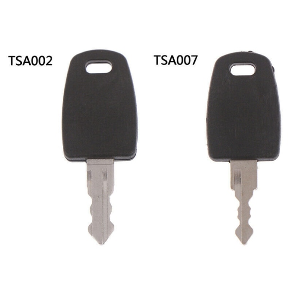 Multifunktionell Tsa002 007 nyckelväska för bagage resväska Customs T