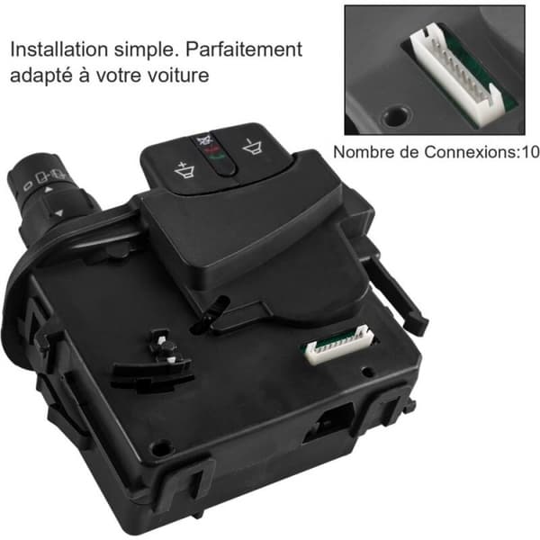 Comodo vindusviskerbryter for Clio 3 Modus Kangoo 2 Radiokontroll Blinklys