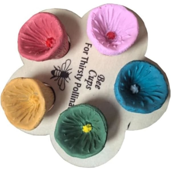 Bee Insect Drinking Cup, Bee Cups for Garden, Mini Drinking Cups