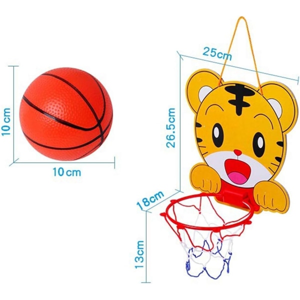Mini basketbollkorg för barn, basketbollspel för hemmakontor