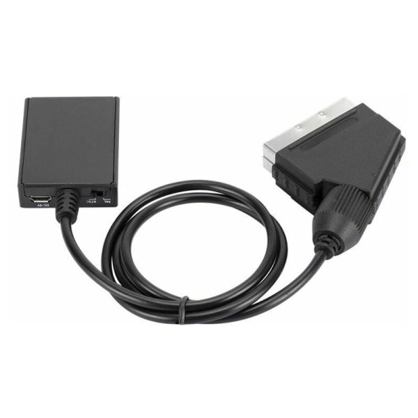HDMI til SCART-konverter HD 1080p lyd- og videoadapter for HDMI til
