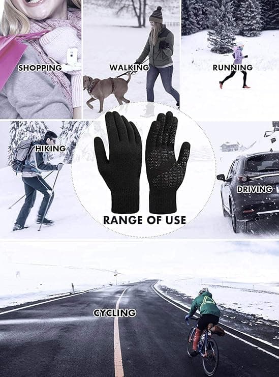 Vinterhandsker til mænd og kvinder - Touchscreen-handsker