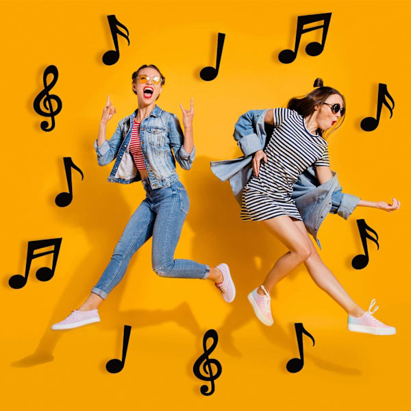 Musiikkinuotit Leikekuvat Musiikkinuotit Siluetti Musiikkinuotit Konfetti