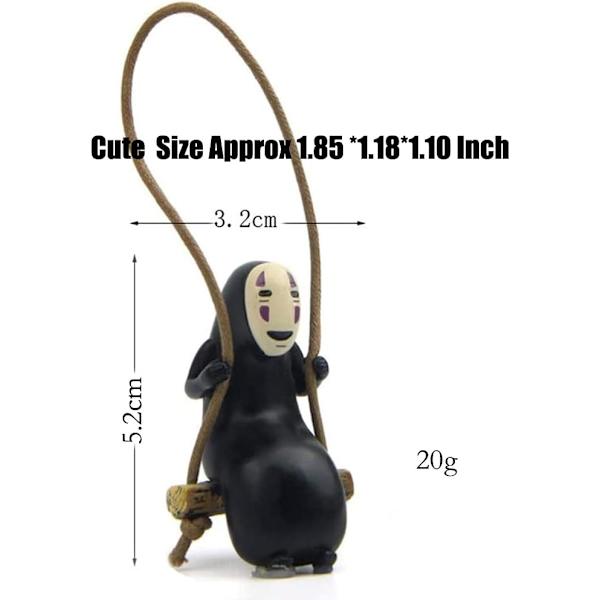 Anime Biltillbehör Av No Face Man Bilhänge Swing,Fo