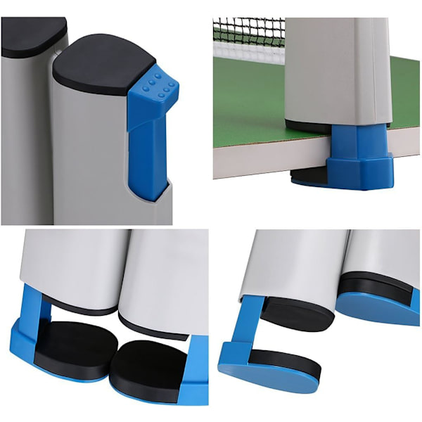 Retractable Table Tennis Net Replacement, Ping Pong Net and Post